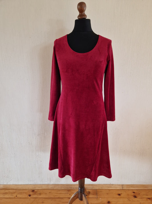 Vintage Gudrun Sjoden Velvet Womens Dresses Size Small to Medium