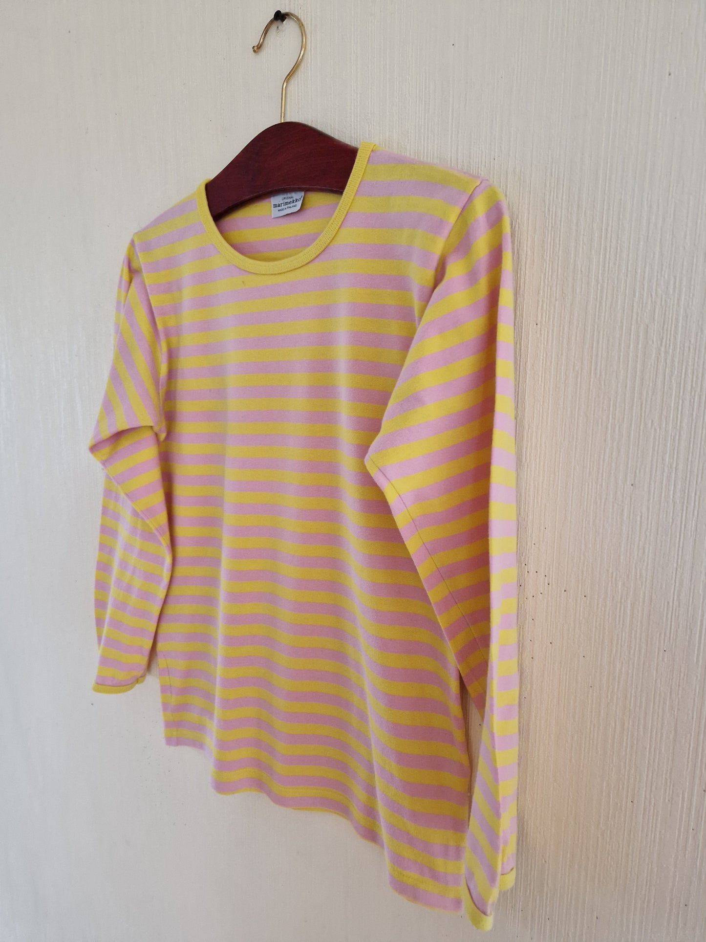 Vintage Marimekko Cotton Children Striped Marine Sweatshirt