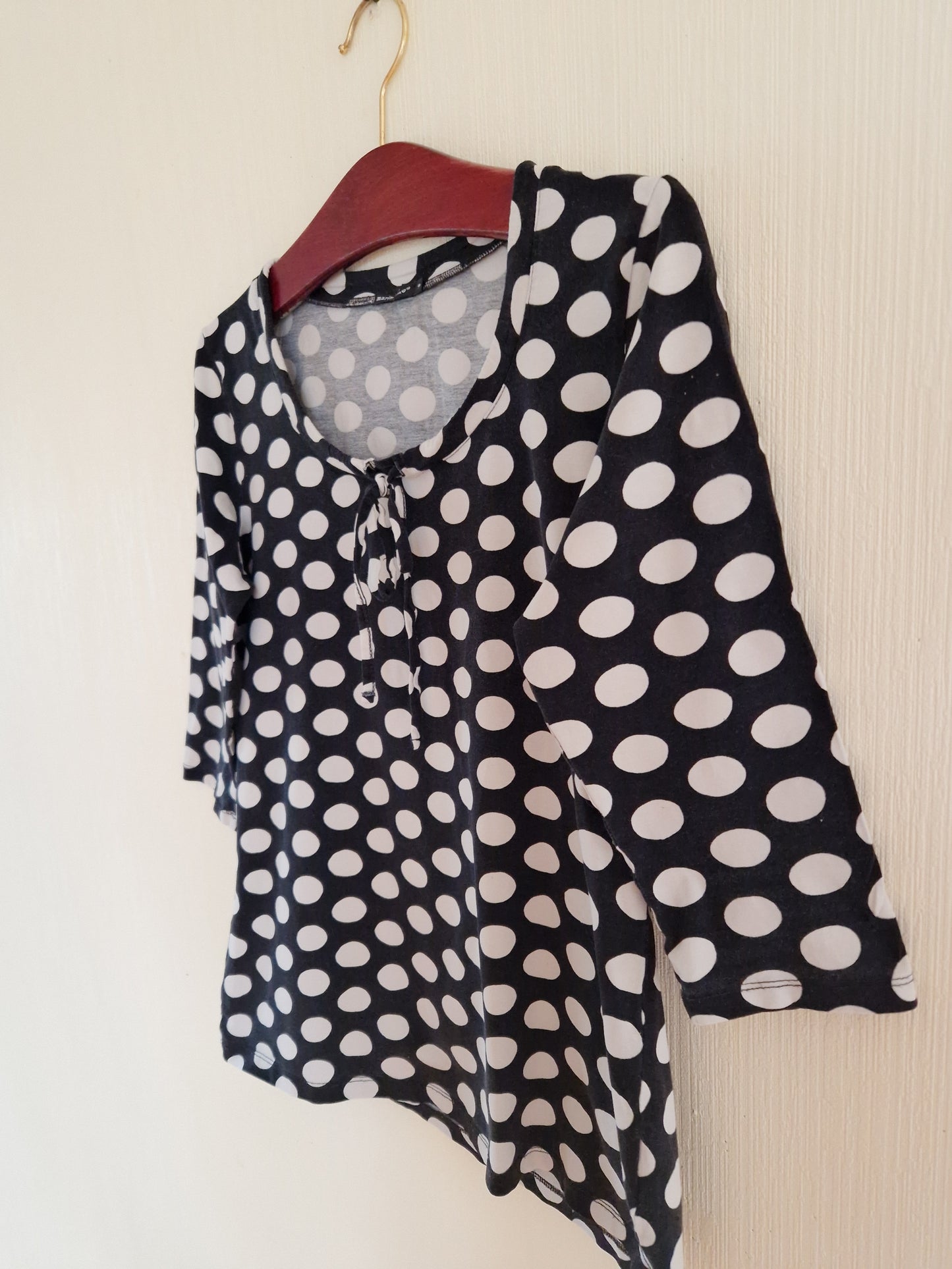 Vintage Marimekko Polka Dots Women's Top Size Small