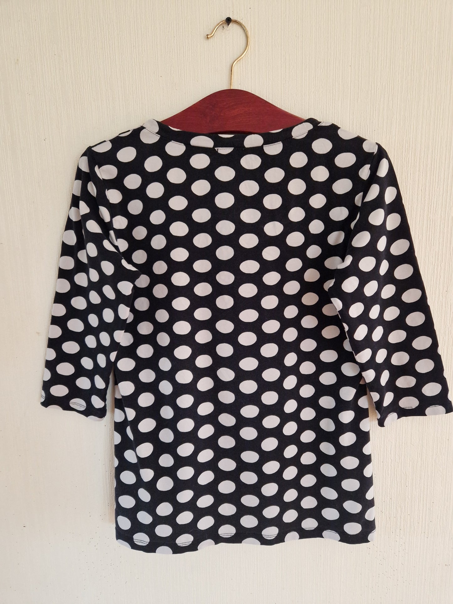 Vintage Marimekko Polka Dots Women's Top Size Small