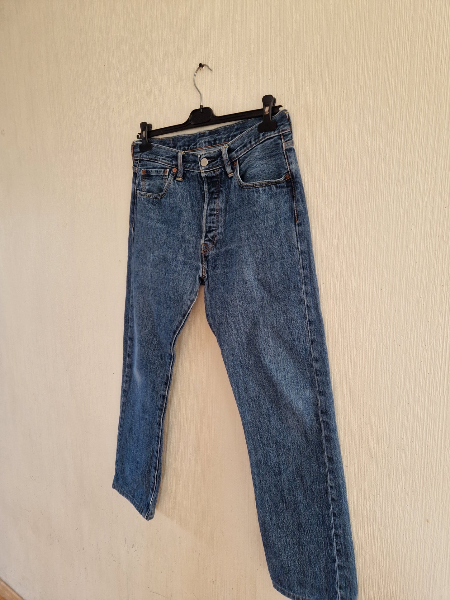 Vintage Levis 501 Blue Denim Jeans W32 L32